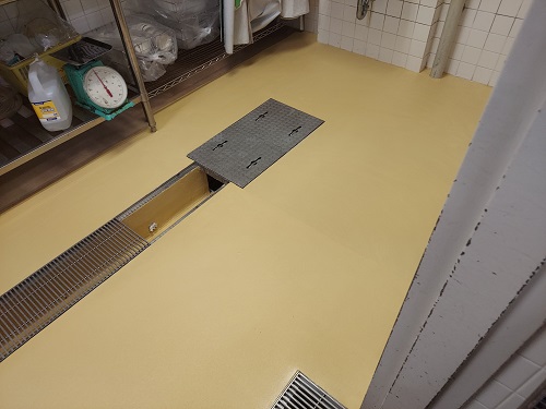 床補修後2